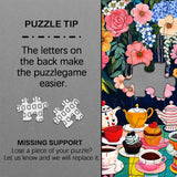 Floral Tea Party Jigsaw Puzzles 1000 Pieces