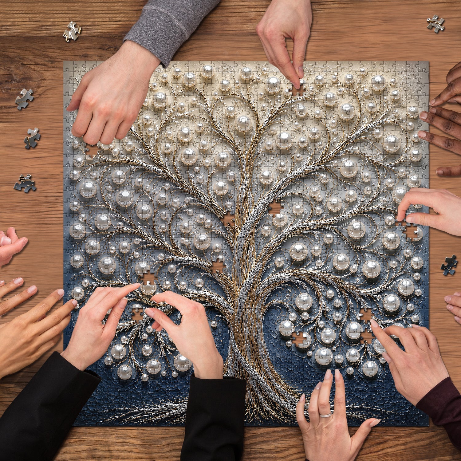 Tree of Pearls Jigsaw Puzzle 1000 Pieces