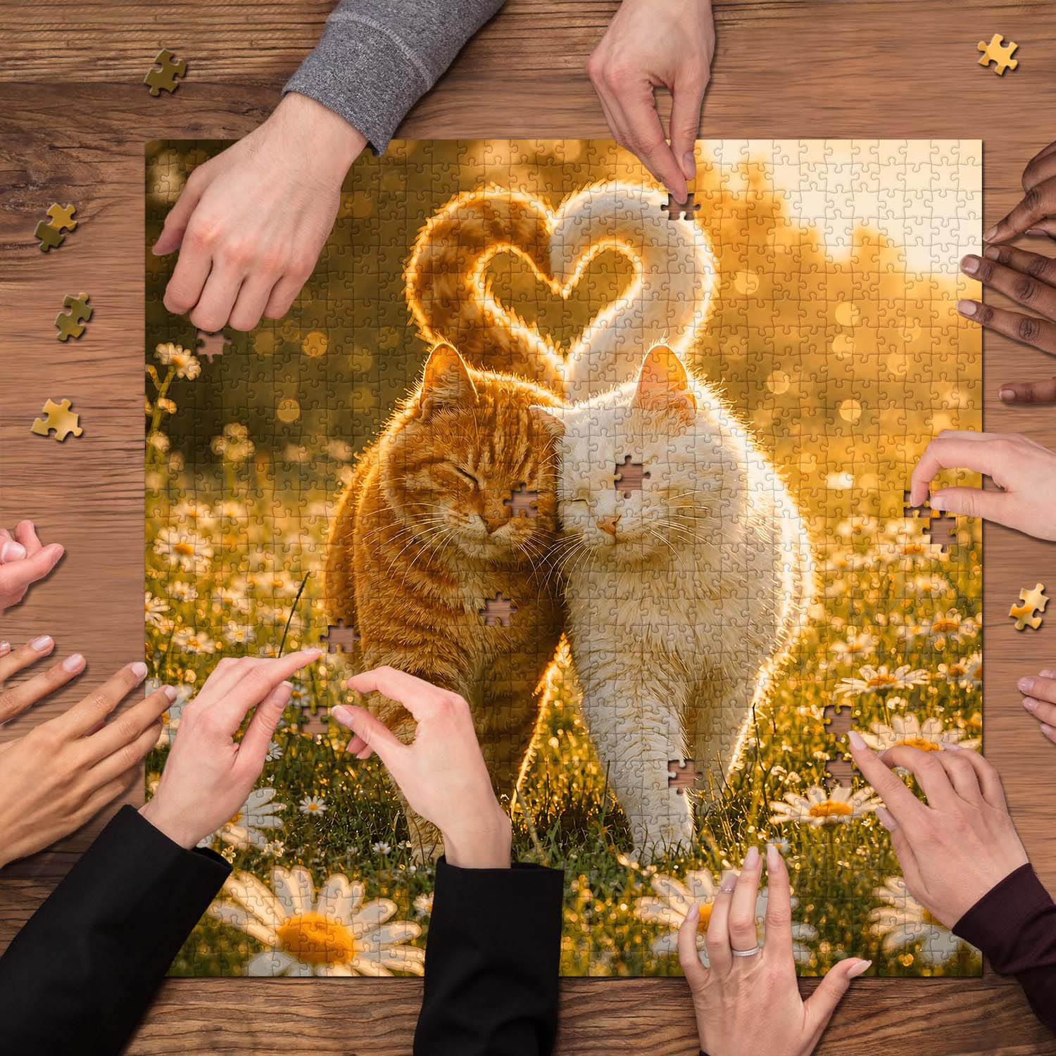 Tail of Love Jigsaw Puzzle 1000 Pieces