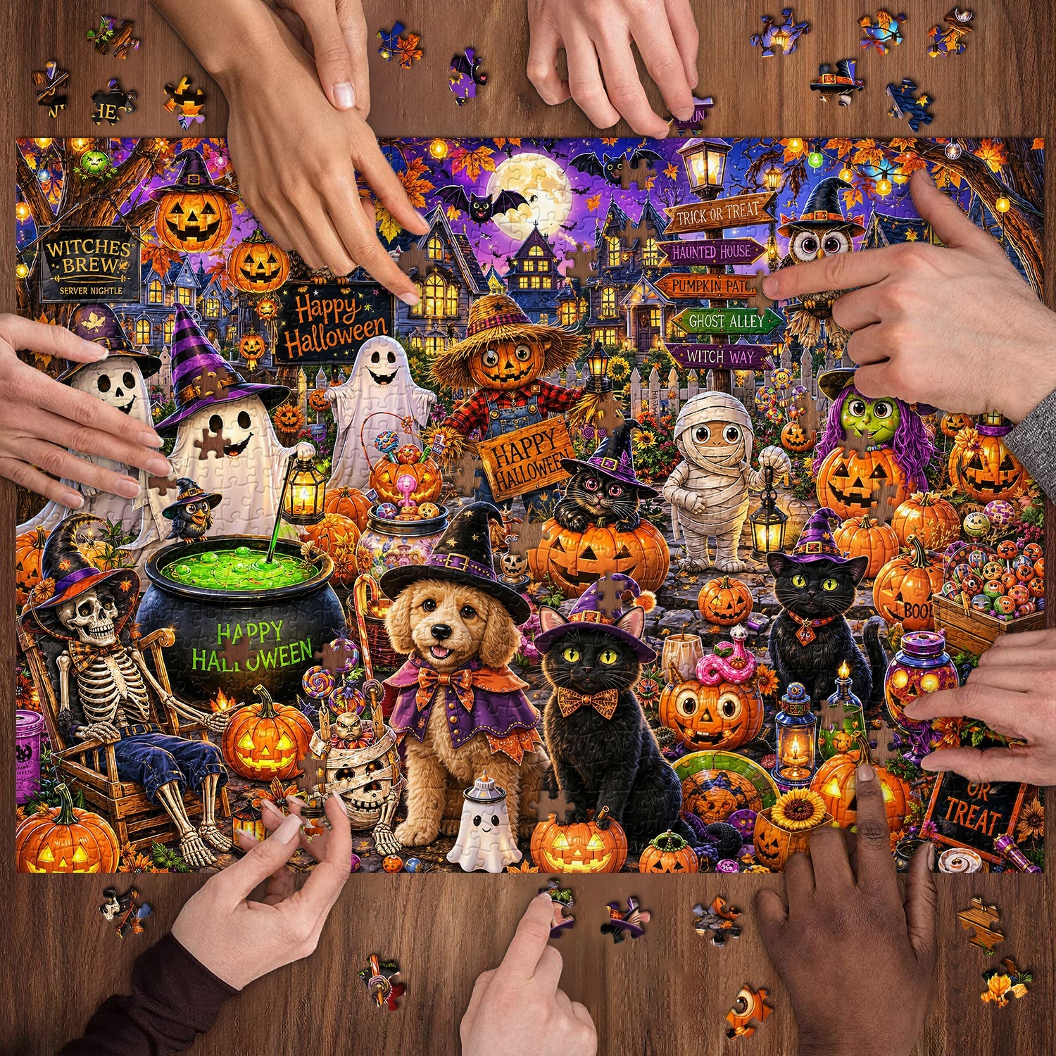 Moon Hallow Jigsaw Puzzle 1000 Piece