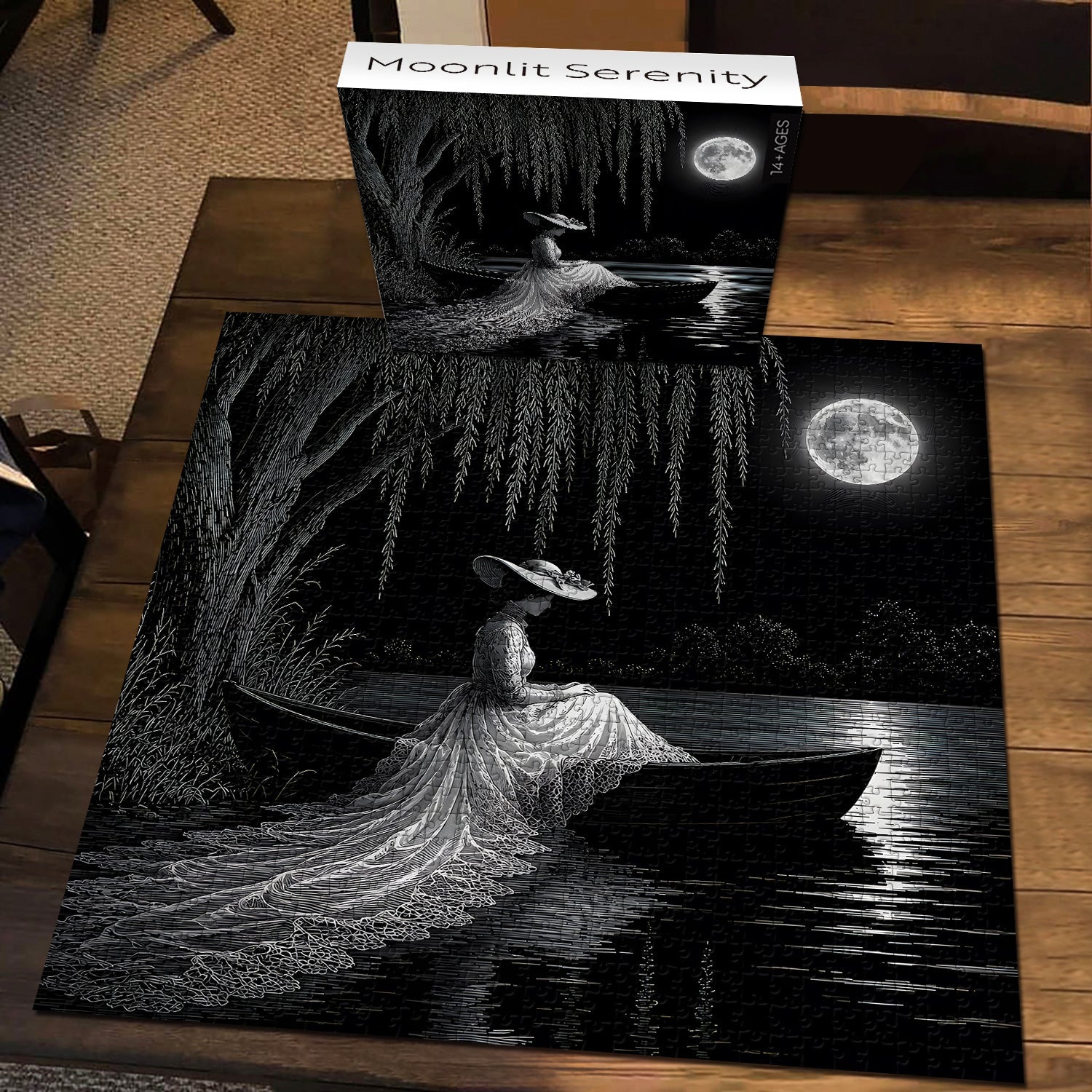 Moonlit Serenity Jigsaw Puzzle 1000 Piece