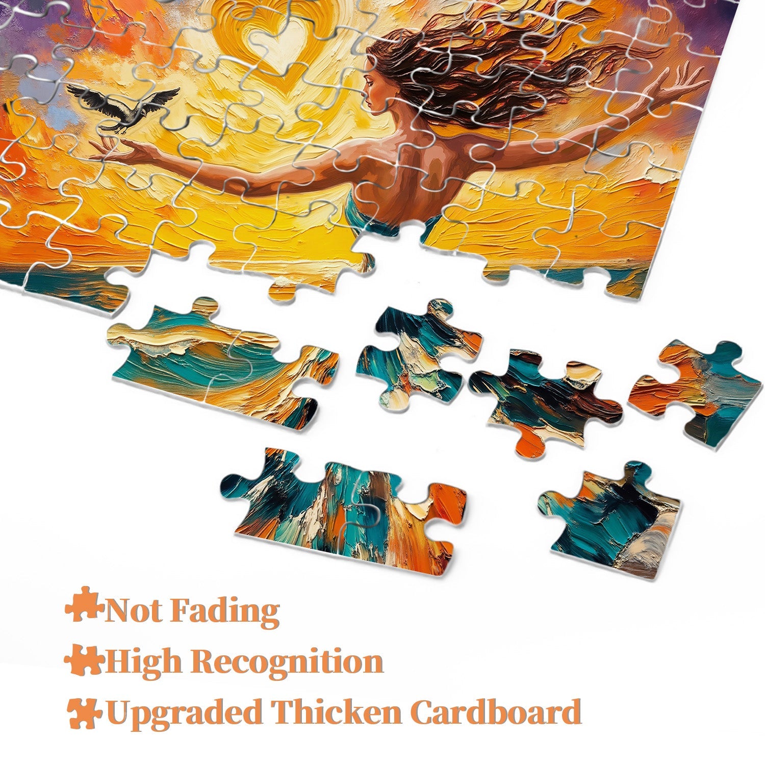 Sunset Embrace Jigsaw Puzzle 1000 Pieces