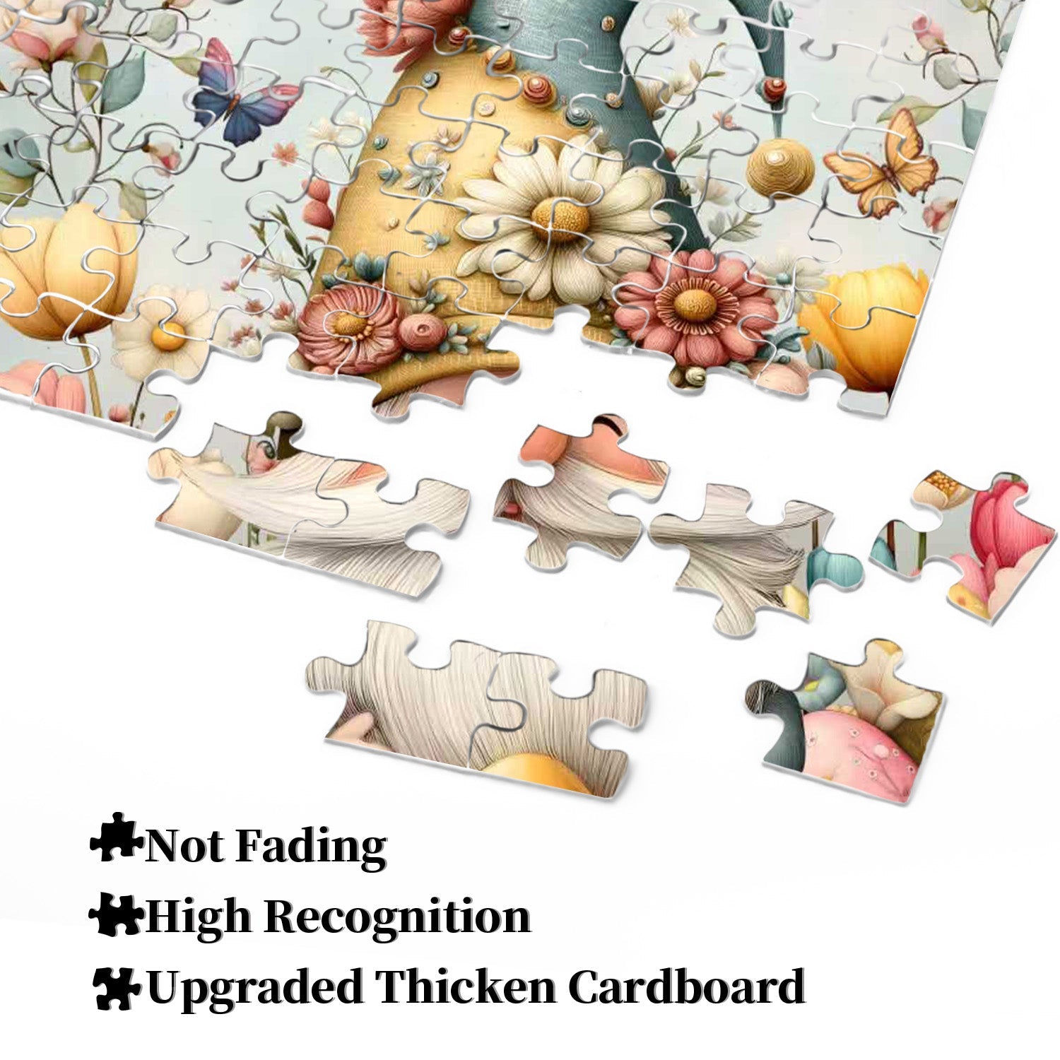 Easter Egg Gnome Jigsaw Puzzle 1000 Pieces