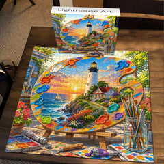 Lighthouse Art  Jigsaw Puzzle 1000 Piece