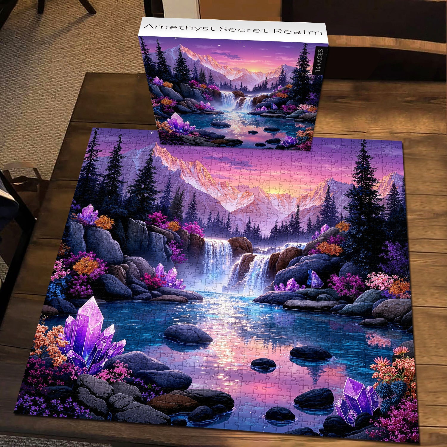 Amethyst Secret Realm Jigsaw Puzzle 1000 Pieces