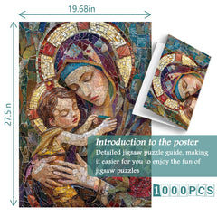 Puzzle en bois "Sainte Nourriture" 1000 pièces