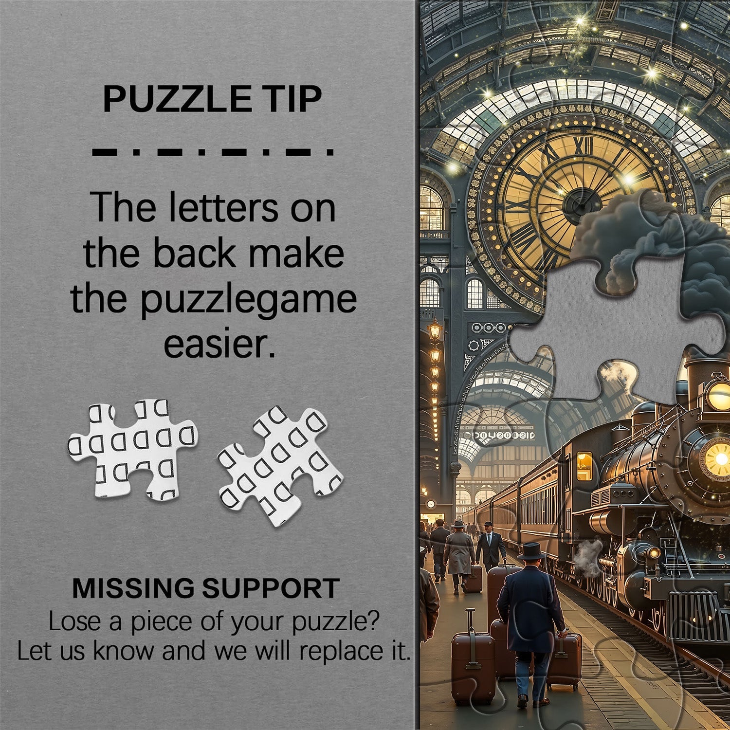 Time Train Jigsaw Puzzle 1000 Pieces