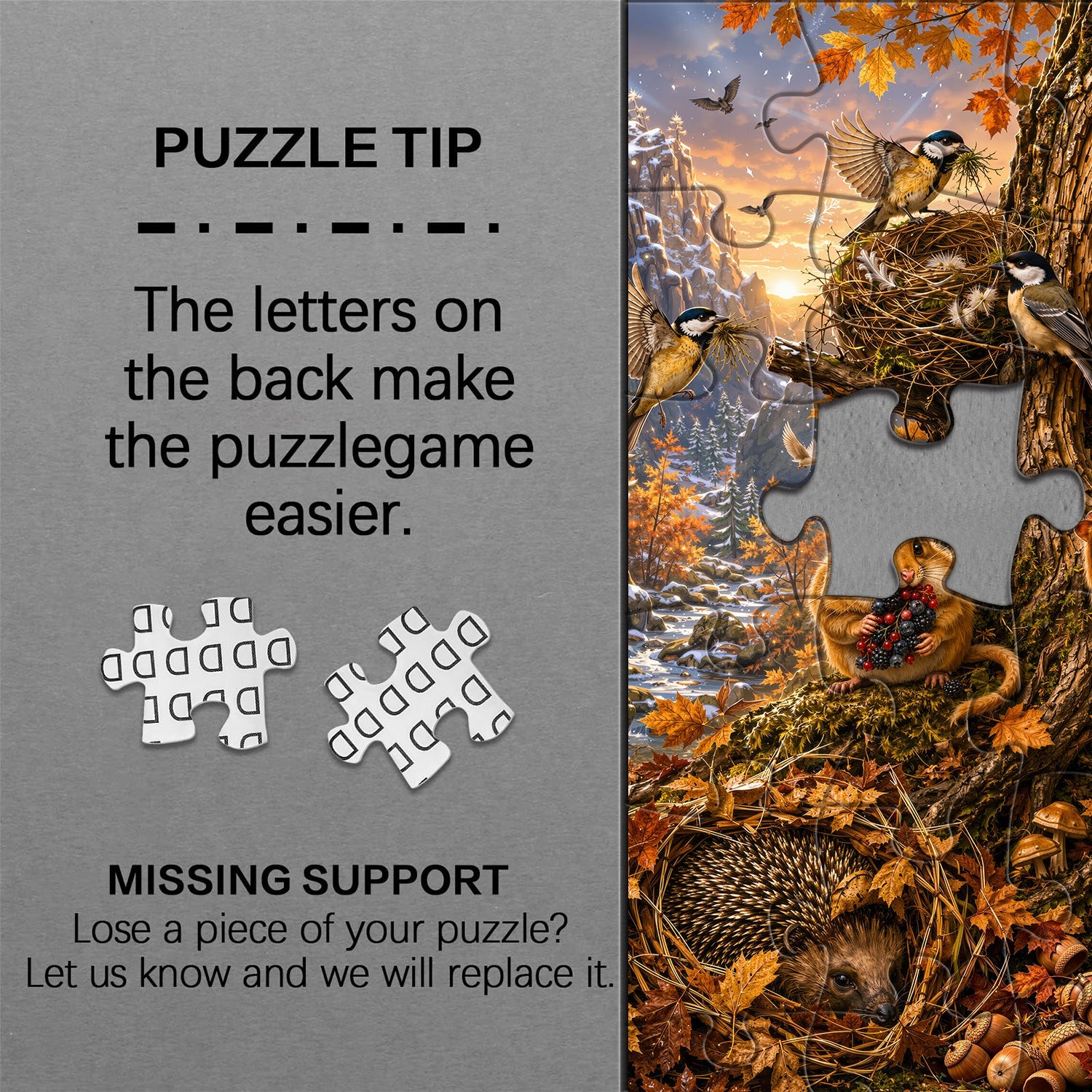 Preparations Before Winter Jigsaw Puzzle 1000 Pieces