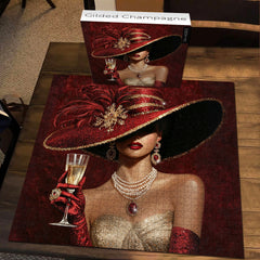 Gilded Champagne Jigsaw Puzzle 1000 Pieces