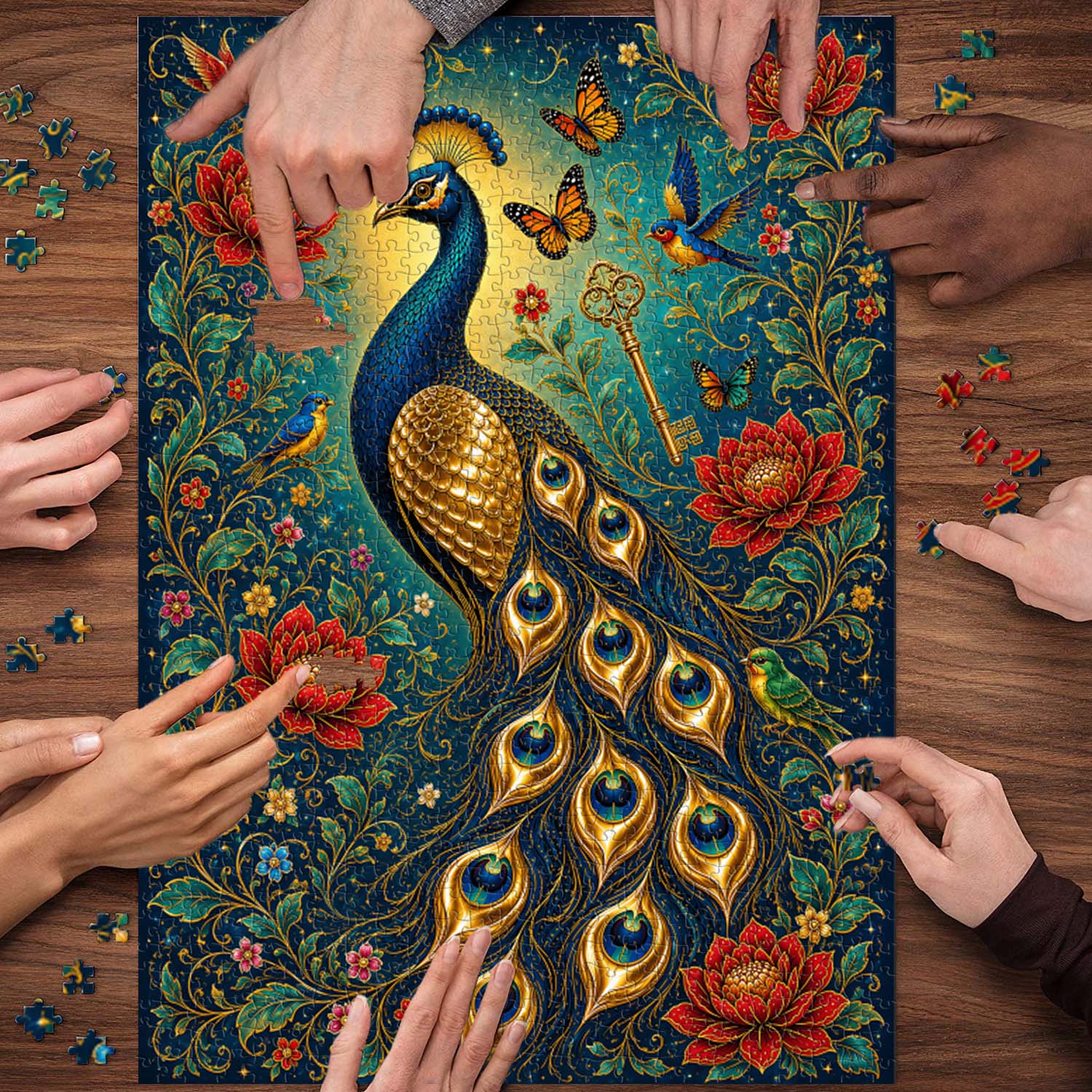 Golden Splendor Jigsaw Puzzle 1000 Piece