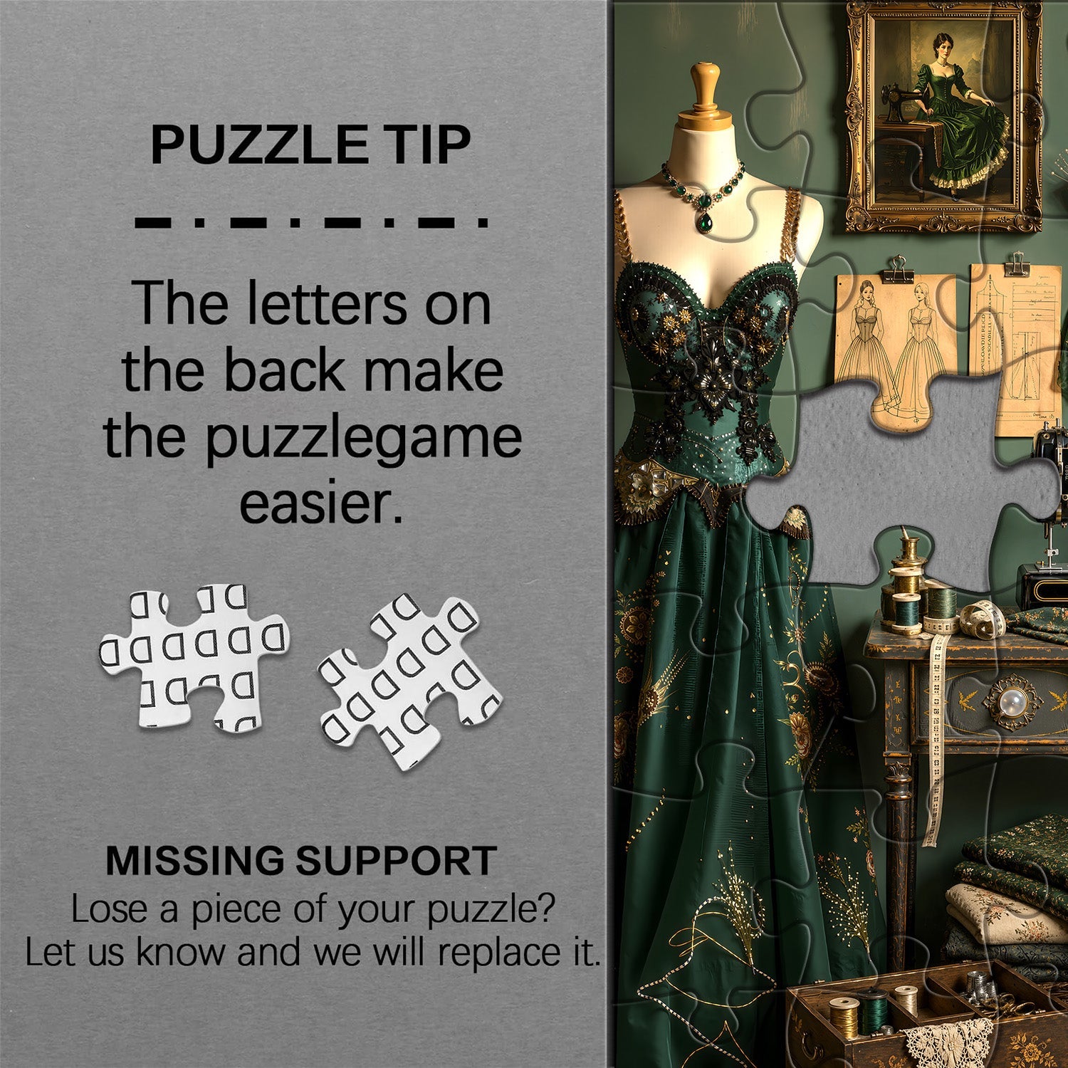 Emerald Atelier Jigsaw Puzzle 1000 Piece