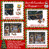 Christmas Camping Advent Calendar Jigsaw Puzzle 1000 Pieces