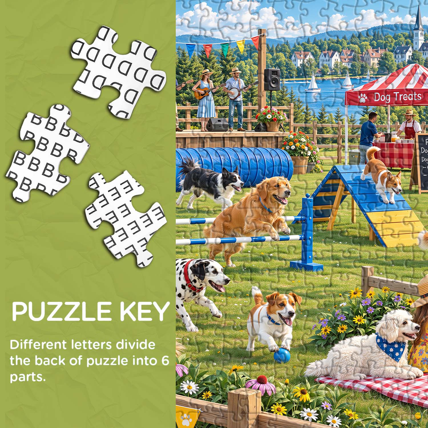 Paws & Friends Jigsaw  Puzzle 1000 Piece