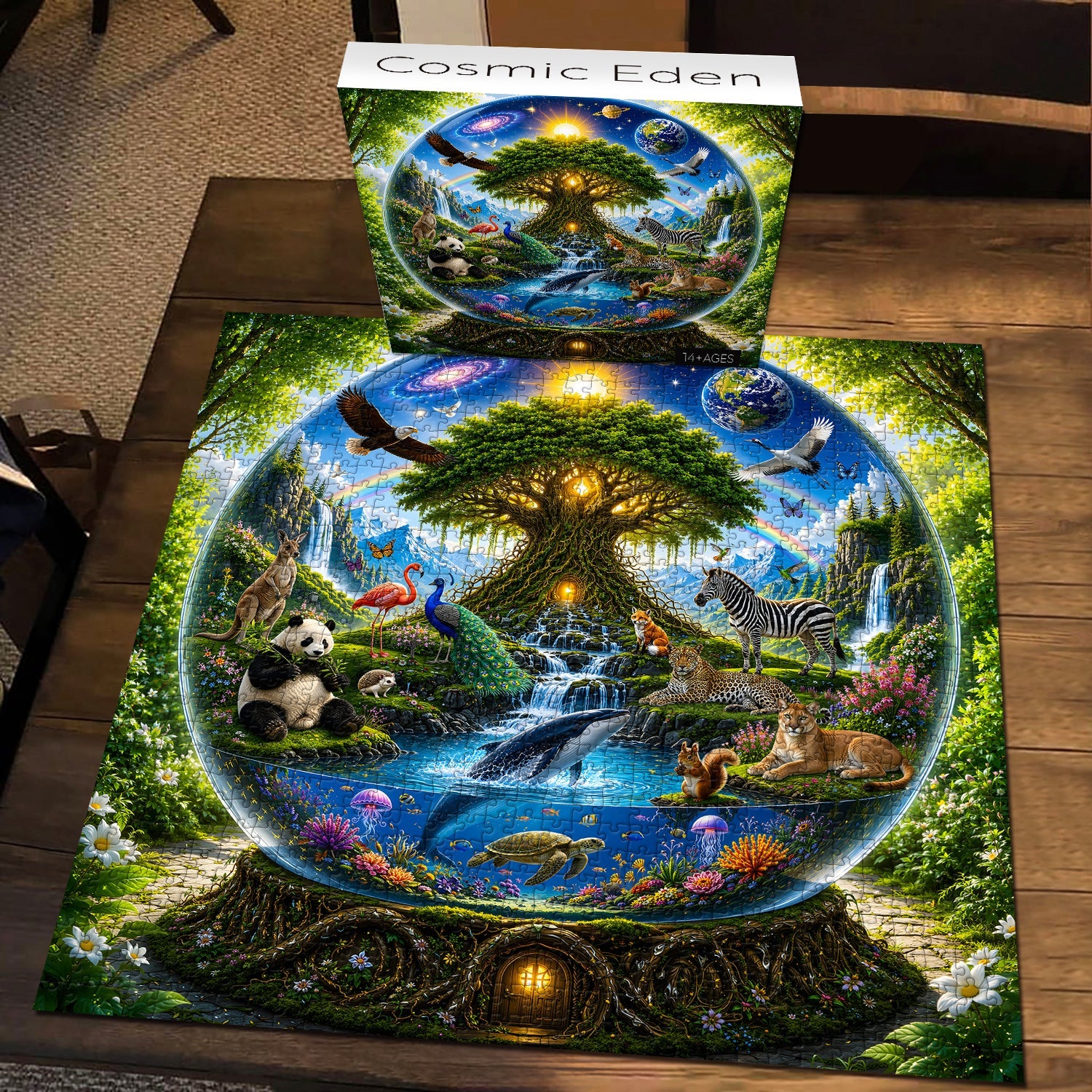 Cosmic Eden Jigsaw Puzzle 1000 Pieces
