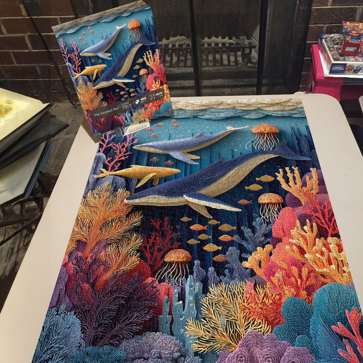 The Layered Sea Jigsaw Puzzle 1000 Pieces