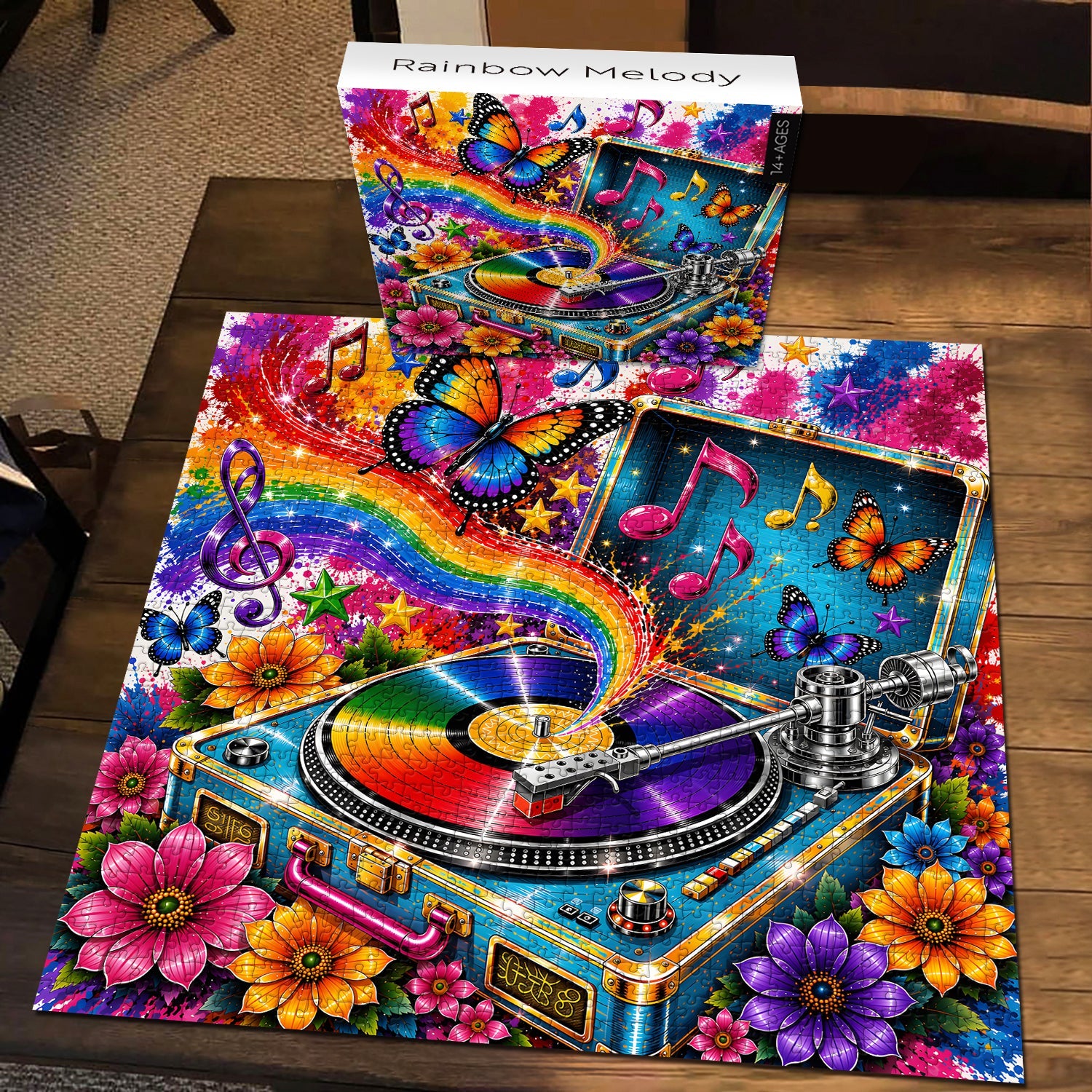 Rainbow Melody Jigsaw Puzzle 1000 Piece