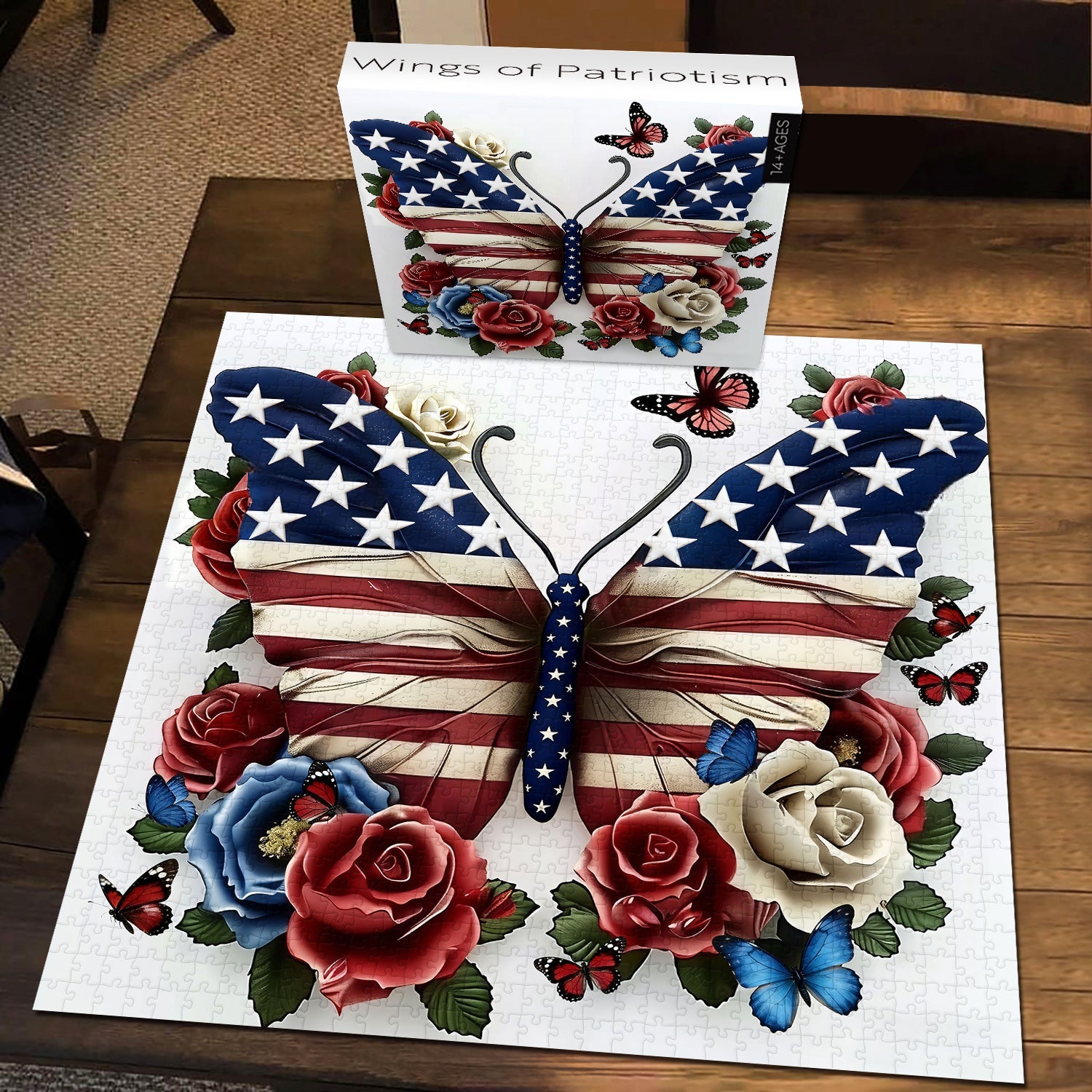 Wings of Patriotism Jigsaw Puzzle 1000 Pieces