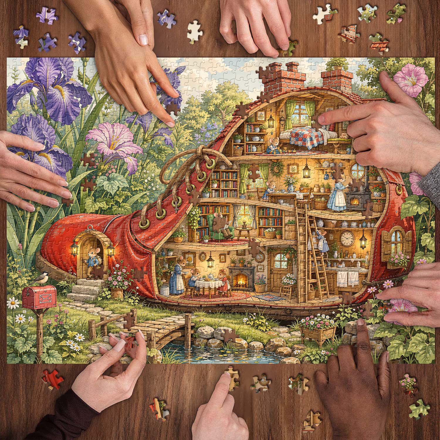 A Miniature World Jigsaw Puzzle 1000 Piece