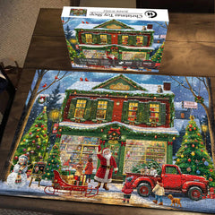 Puzzle Jigsaw de Magasin de Jouets de Noël 1000 Pièces