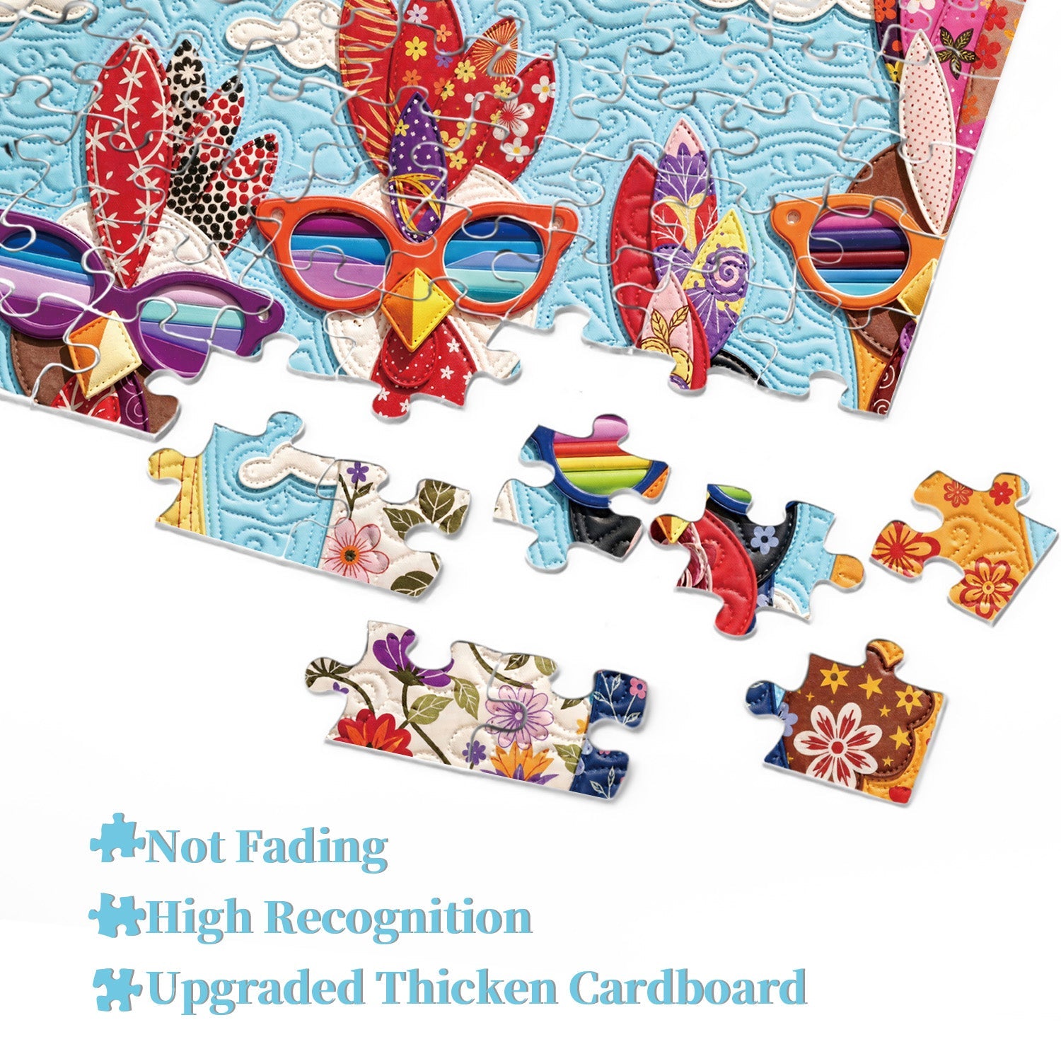 Floral Chicks Jigsaw Puzzle 1000 Pieces