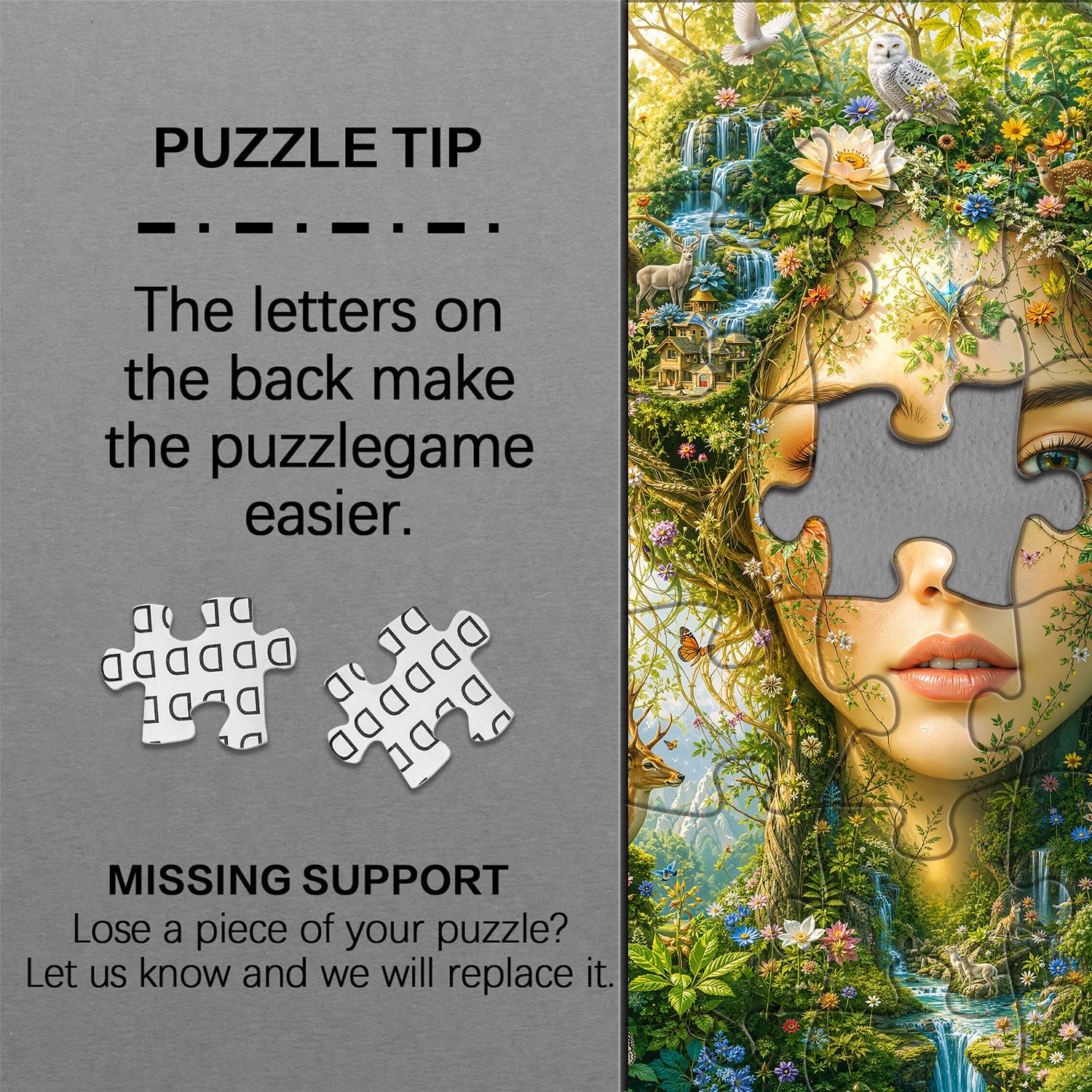 Verdant Muse Jigsaw Puzzle 1000 Piece