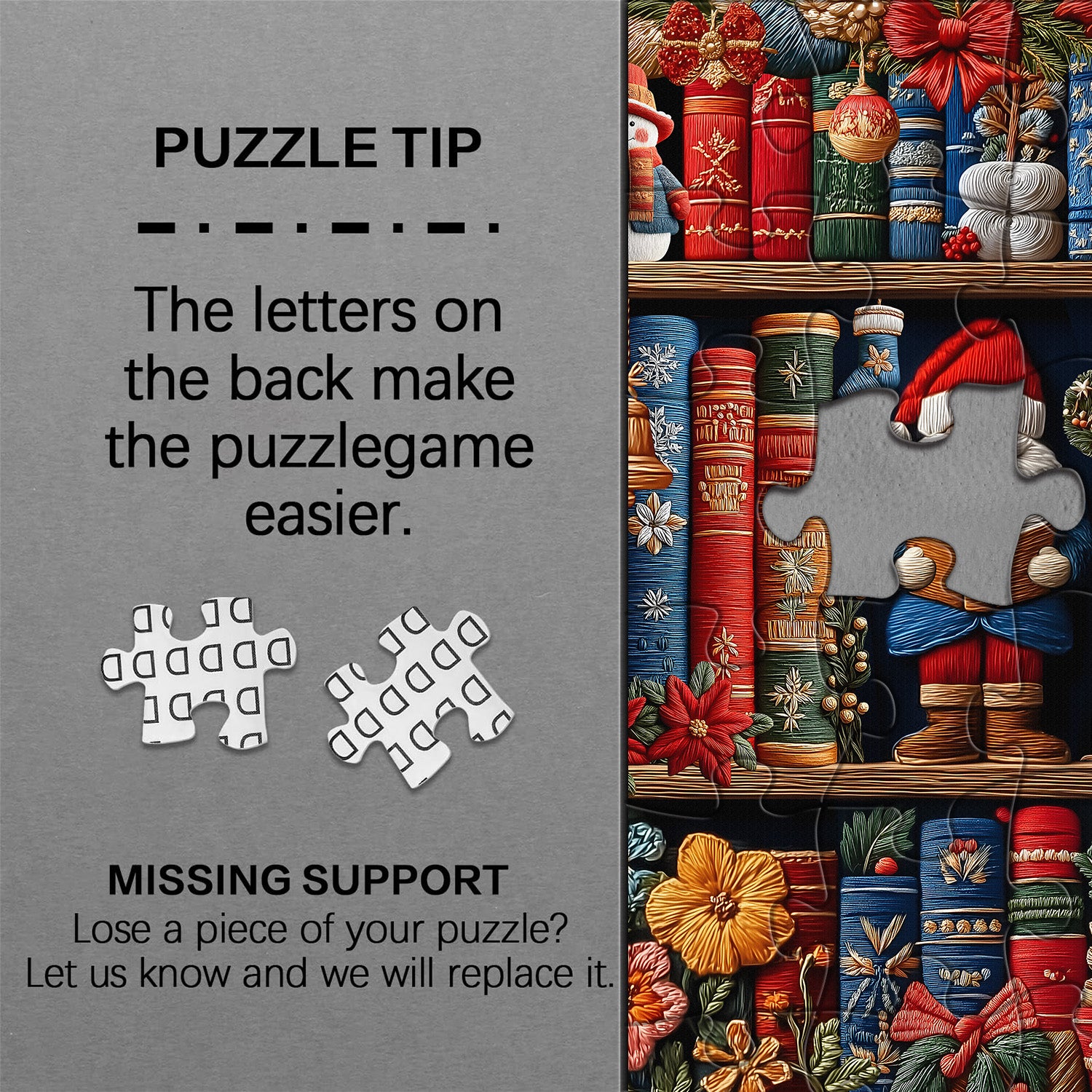 Cozy Christmas Shelf Jigsaw Puzzles 1000 Pieces