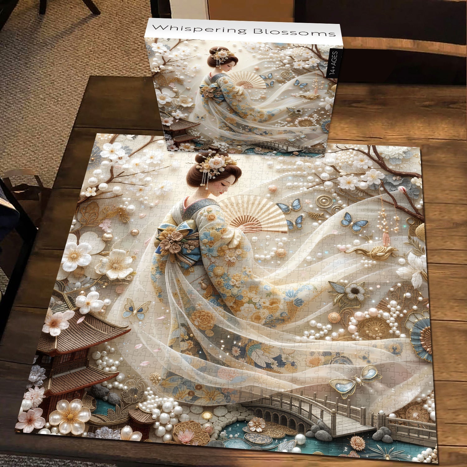 Whispering Blossoms Jigsaw Puzzle 1000 Pieces