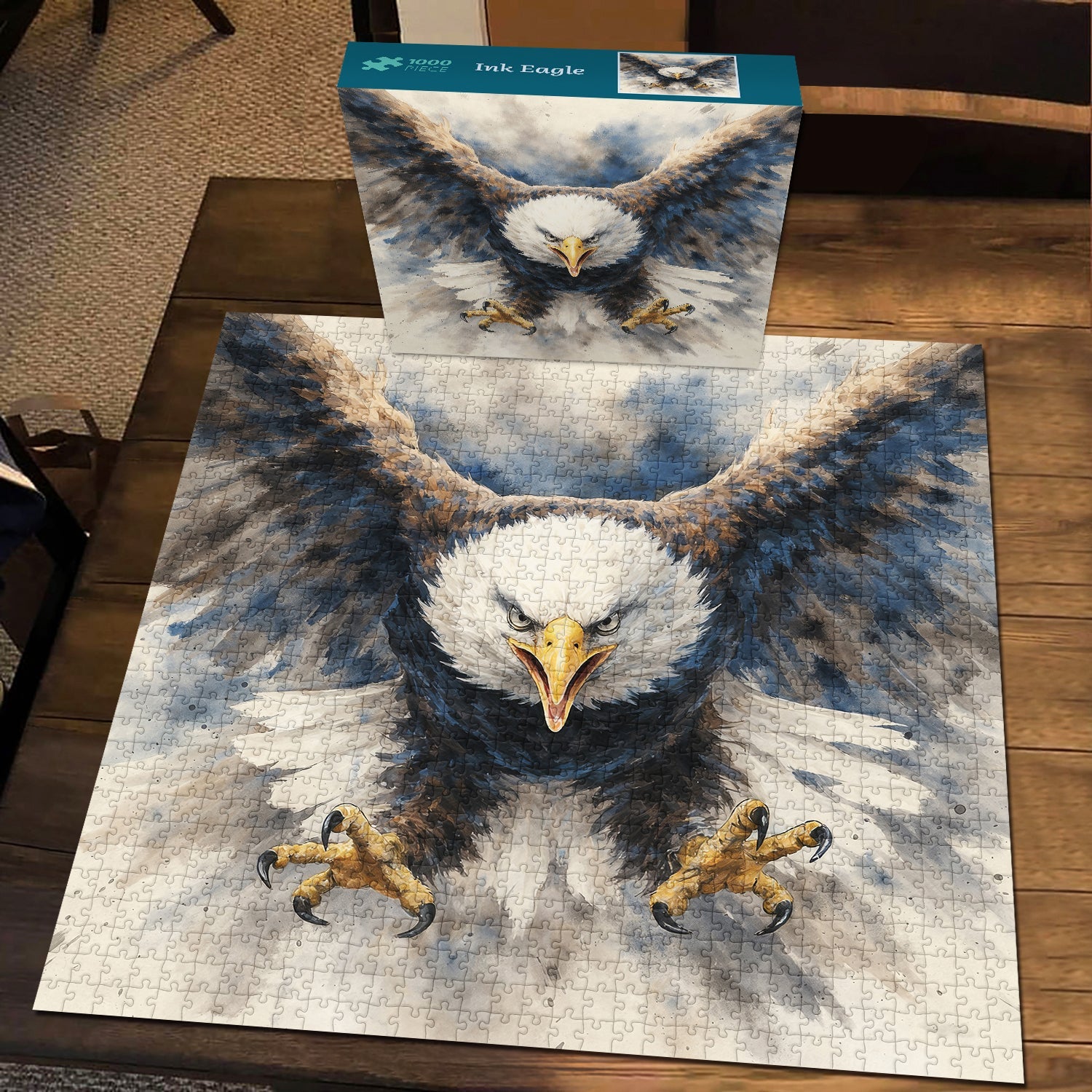 Puzzle 1000 Pièces Ink Eagle