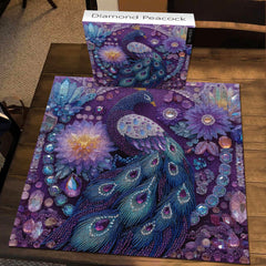 Diamond Peacock Jigsaw Puzzle 1000 Pieces