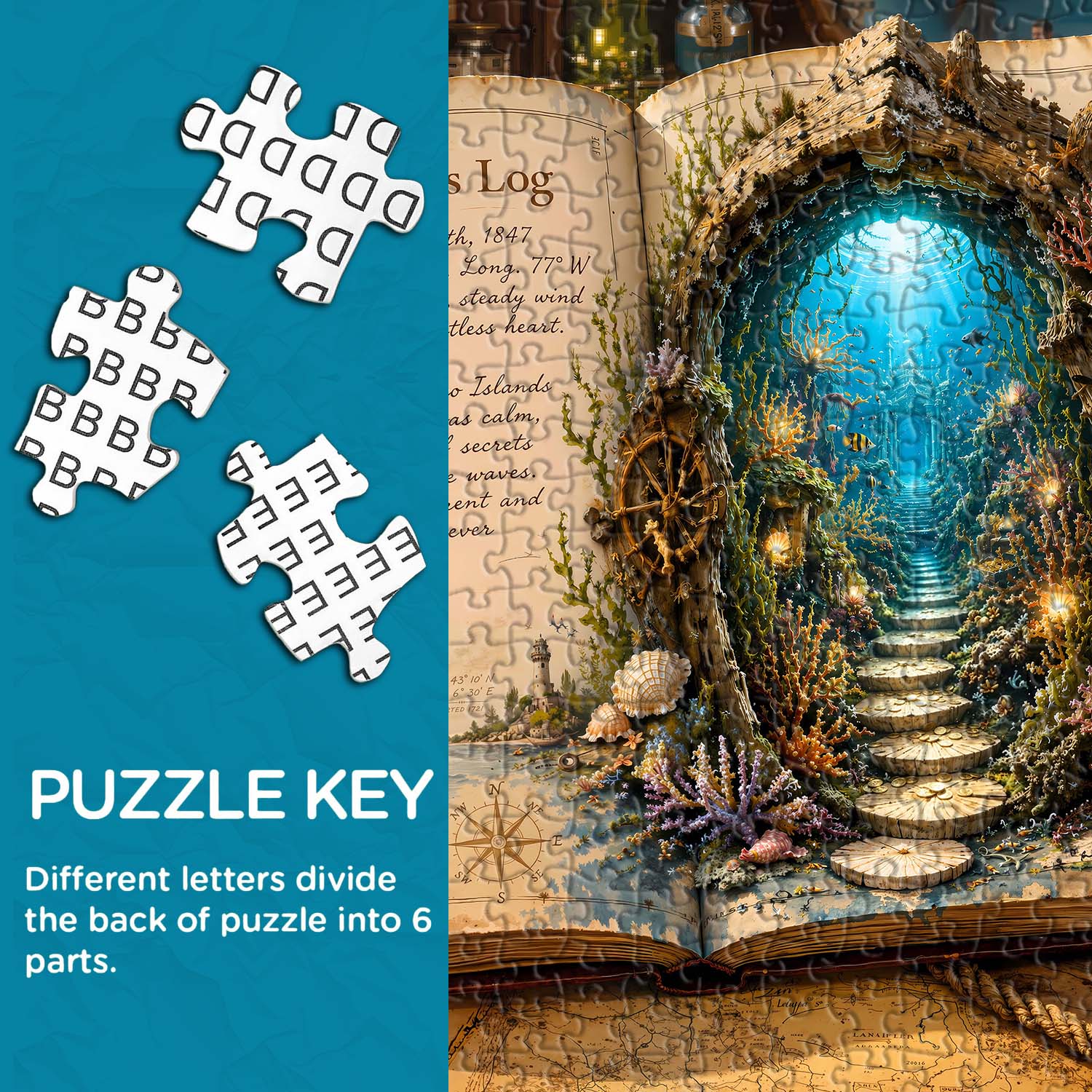 Mariner Realm Jigsaw Puzzle 1000 Piece