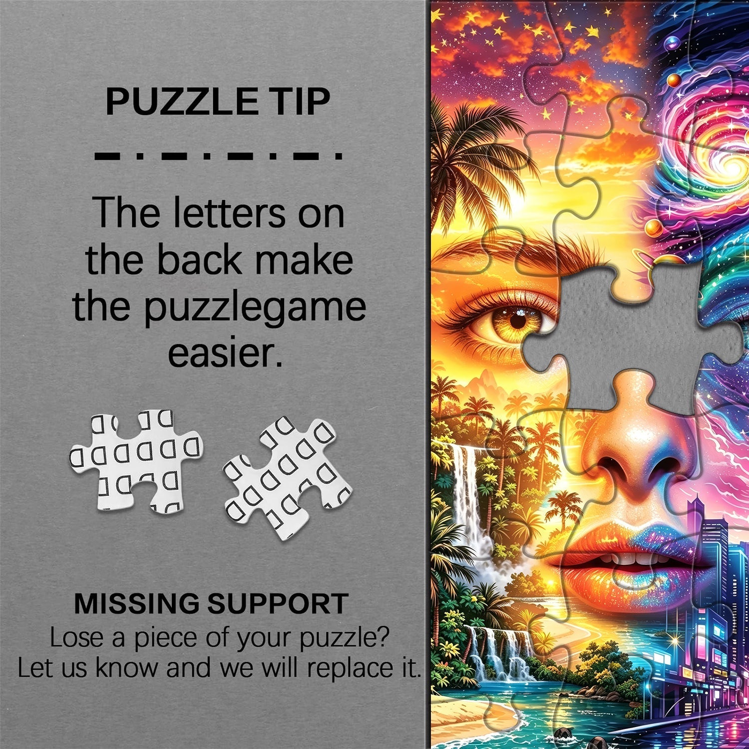Cyber Woman Jigsaw Puzzle 1000 Pieces