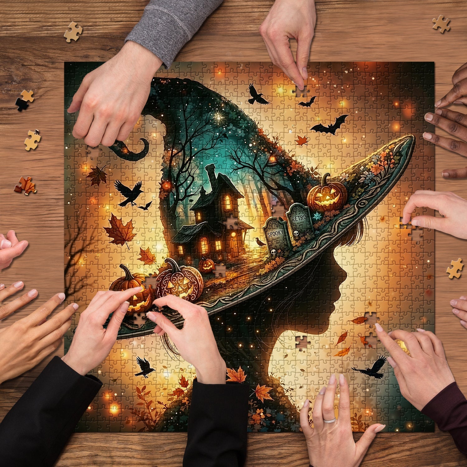 Shadow Witch Jigsaw Puzzle 1000 Piece