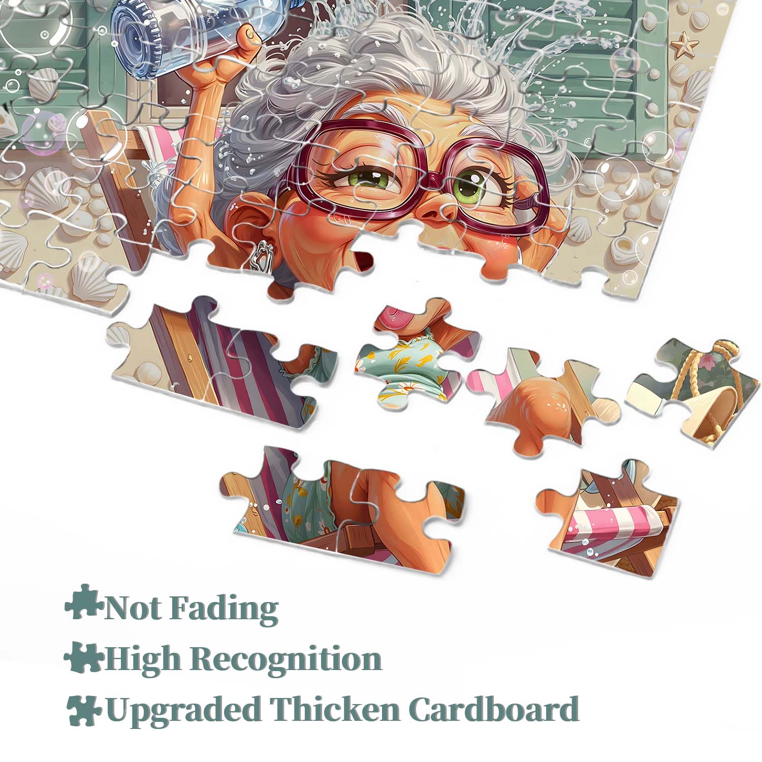 Granny’s Icy Frolic Jigsaw Puzzle 1000 Piece