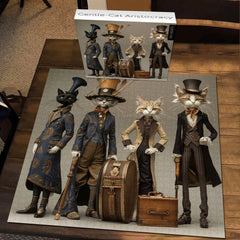 Gentle-Cat Aristocracy Jigsaw Puzzle 1000 Piece