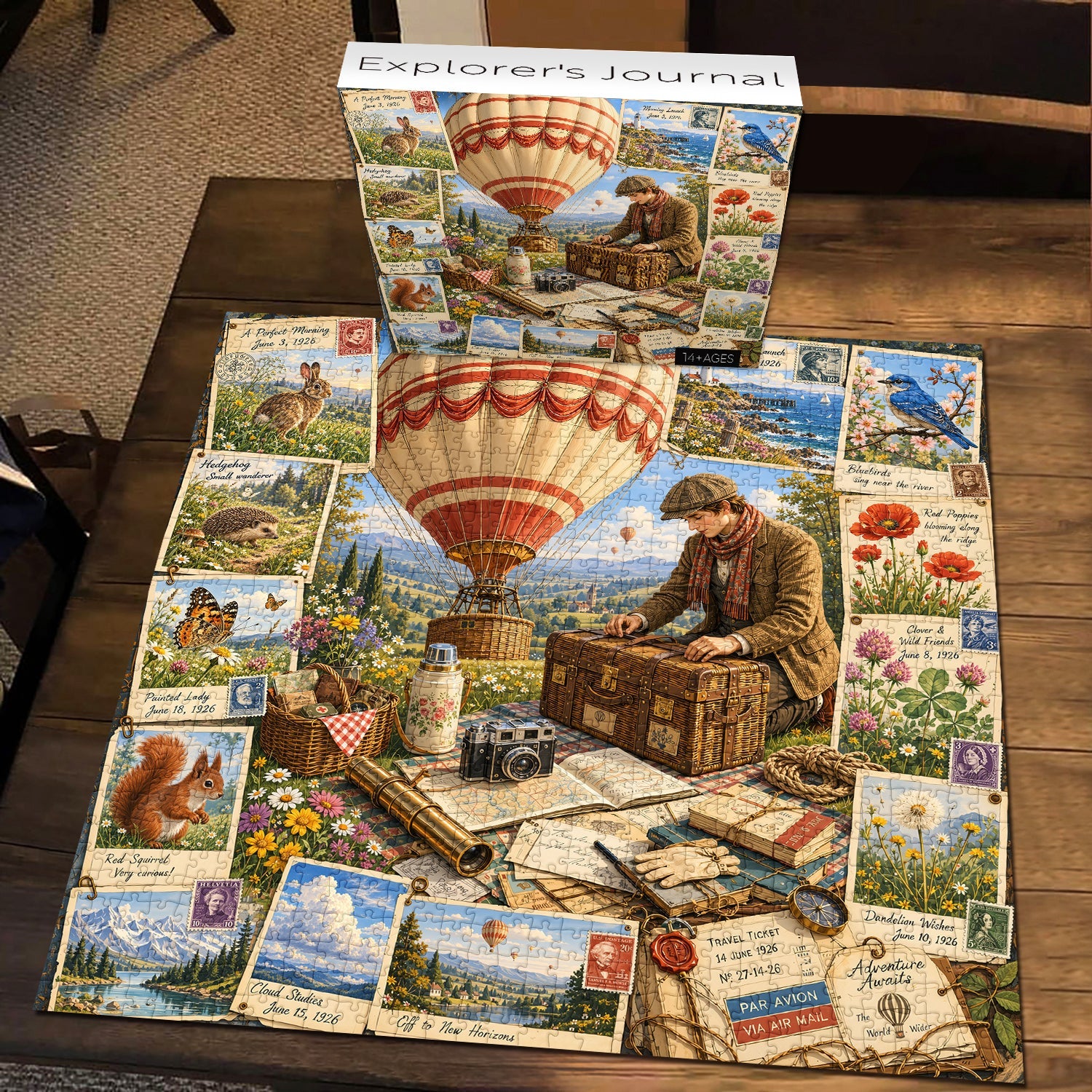 Explorer's Journal Jigsaw Puzzle 1000 Piece