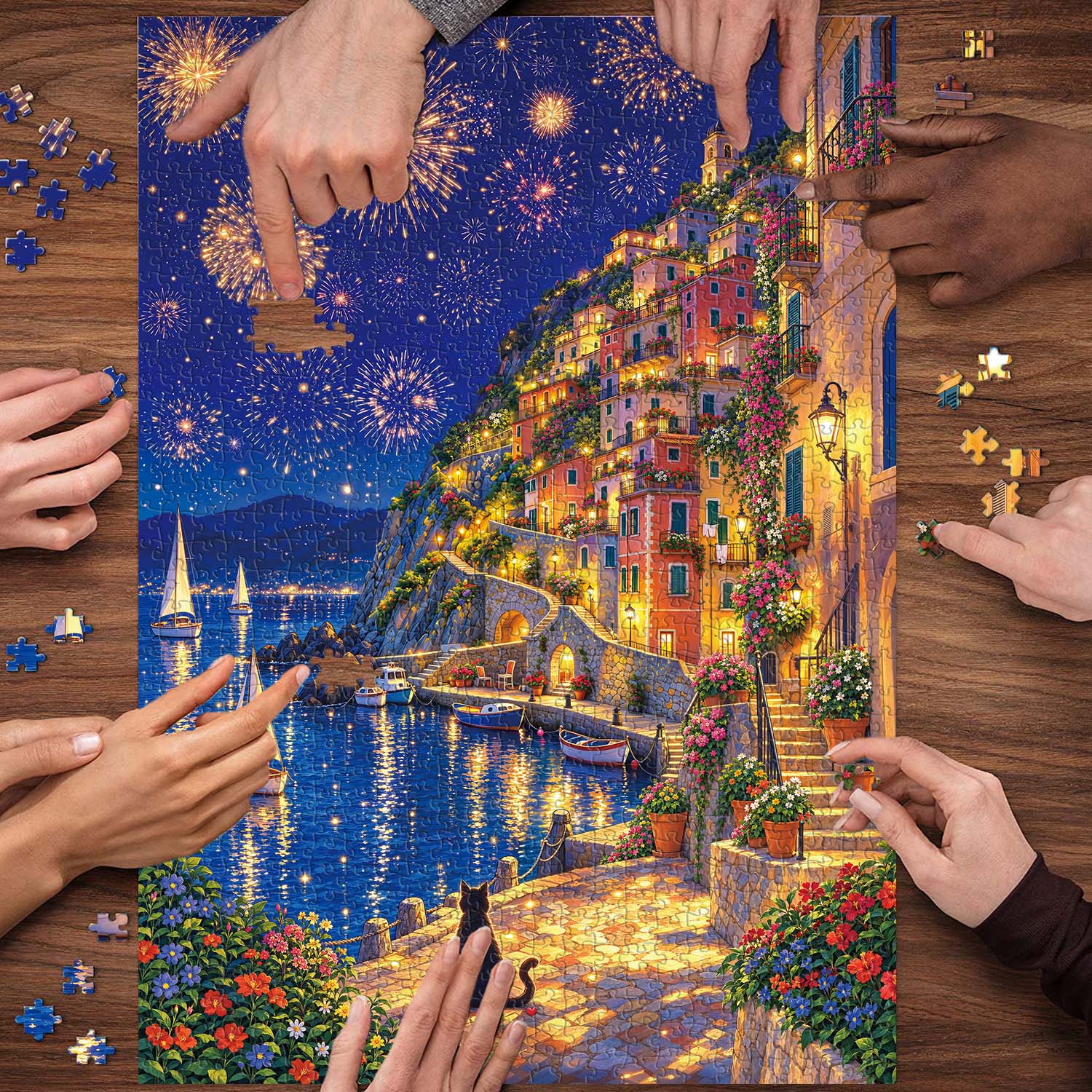 Night in Bloom Jigsaw Puzzle 1000 Pieces