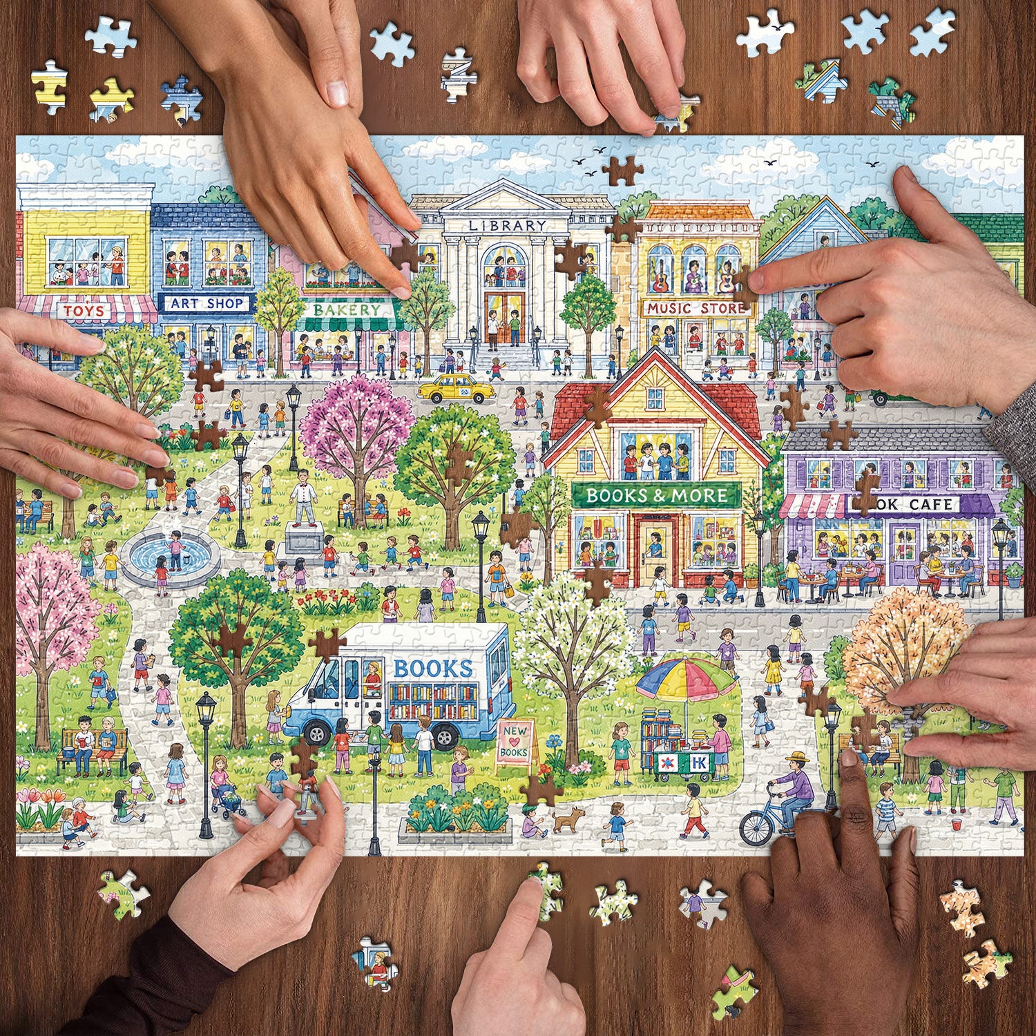 Cityscape Jigsaw Puzzle 1000 Piece