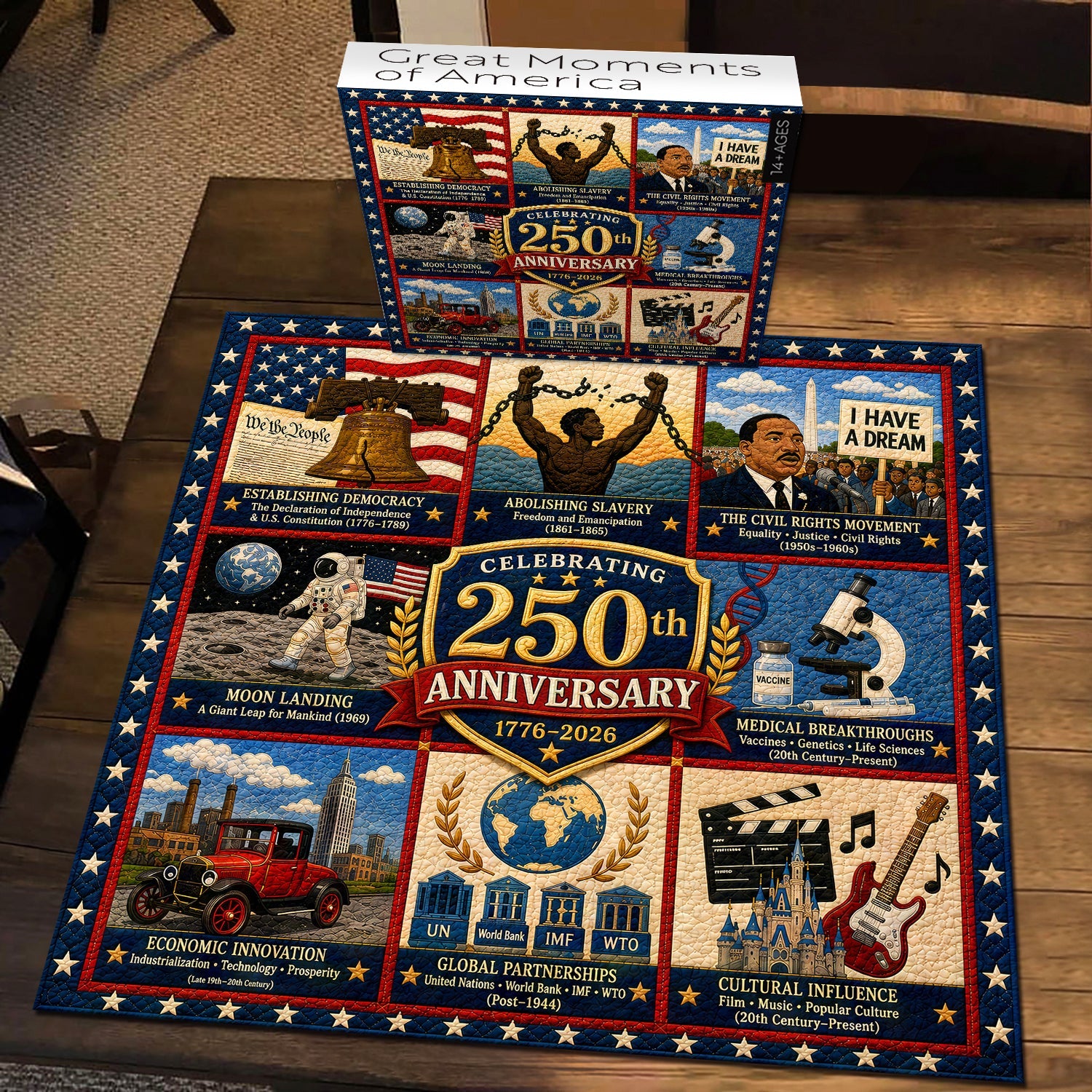 Great Moments of America Jigsaw Puzzle 1000 Pieces