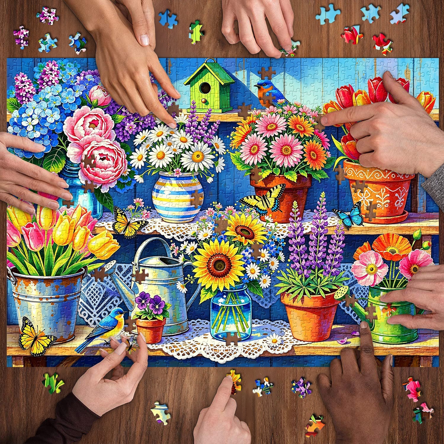 Flower Stand Prelude Jigsaw Puzzle 1000 Pieces