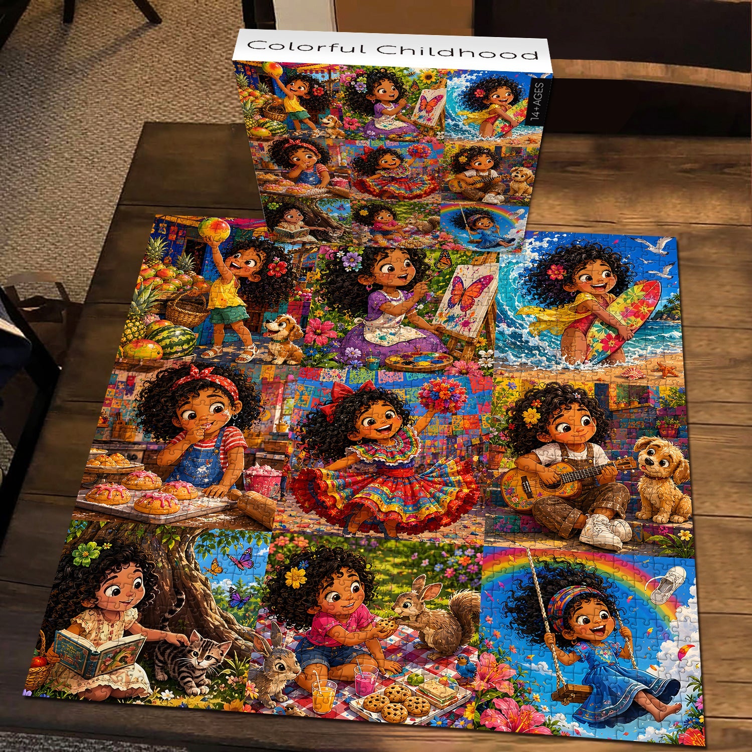 Colorful Childhood Jigsaw Puzzle 1000 Piece