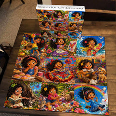 Colorful Childhood Jigsaw Puzzle 1000 Piece
