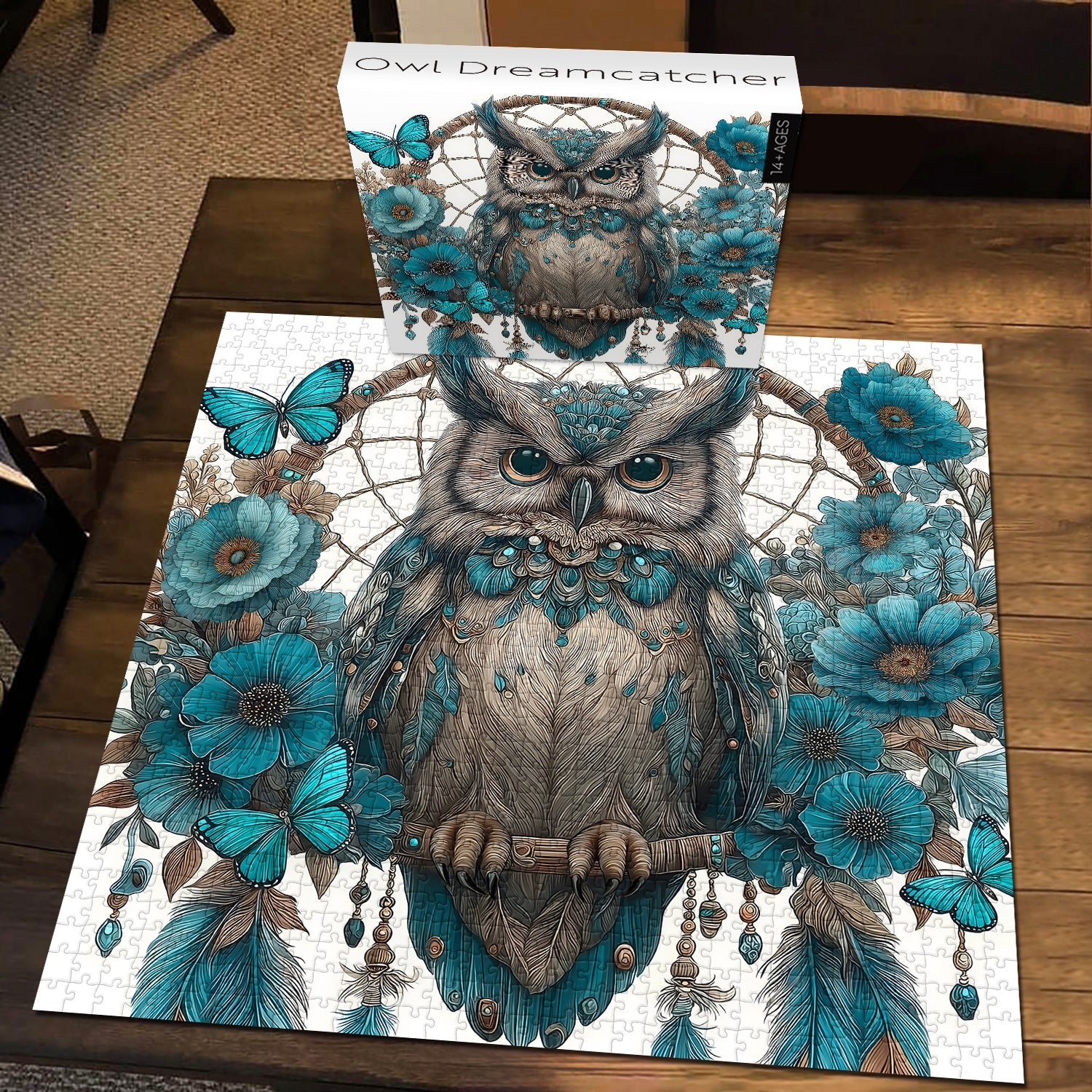 Owl Dreamcatcher Jigsaw Puzzle 1000 Pieces