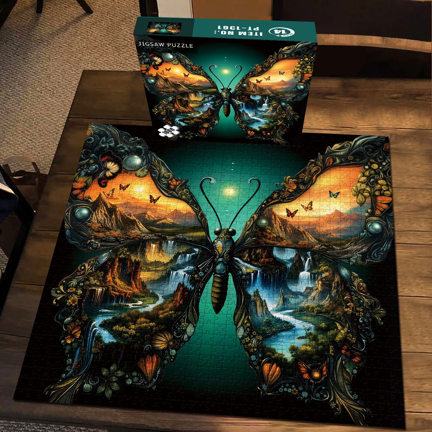 Wings of Landscapes Jigsaw Puzzle 1000 Pieces