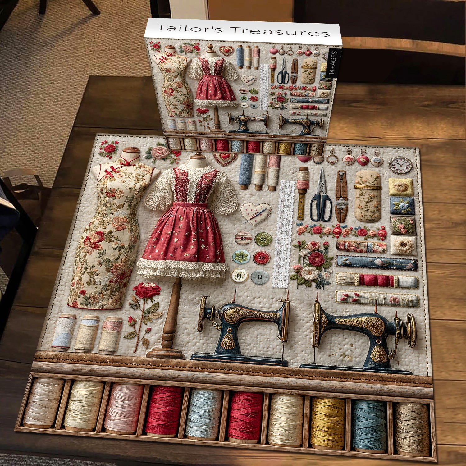 Tailor's Treasures Jigsaw Puzzle 1000 Pieces