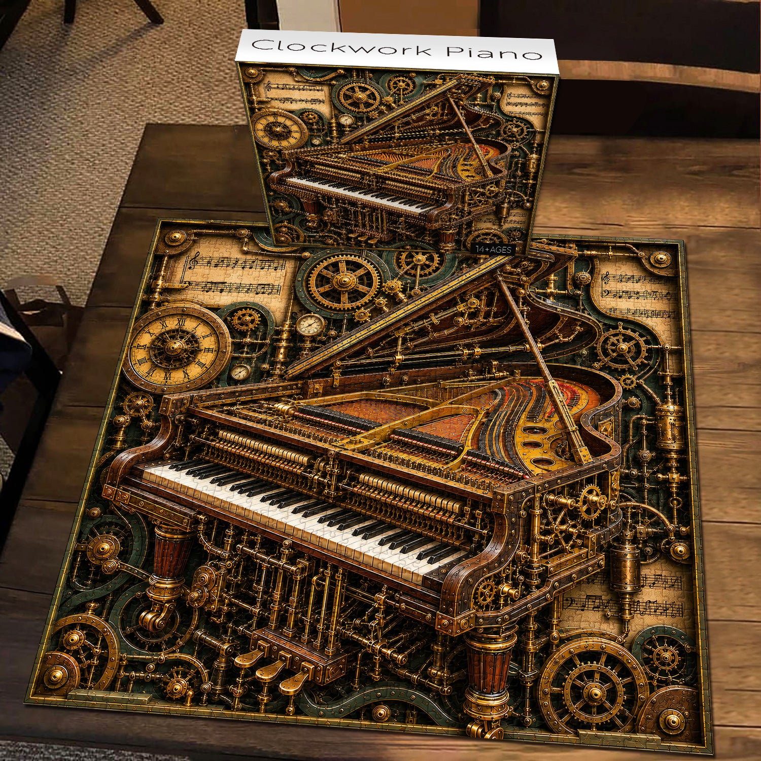 Clockwork Piano Jigsaw Puzzle 1000 Pieces