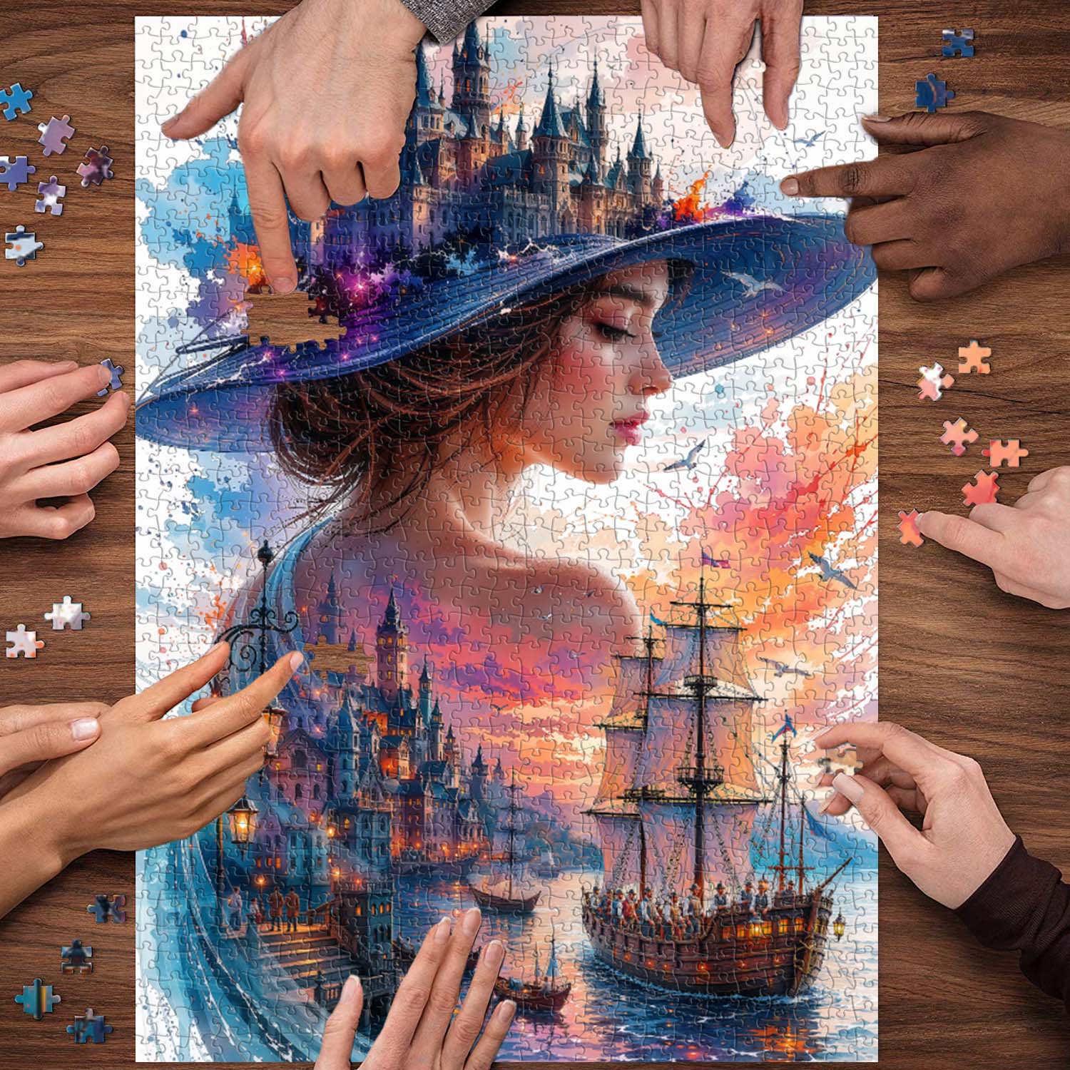 Harbor Dreams Jigsaw Puzzle 1000 Piece
