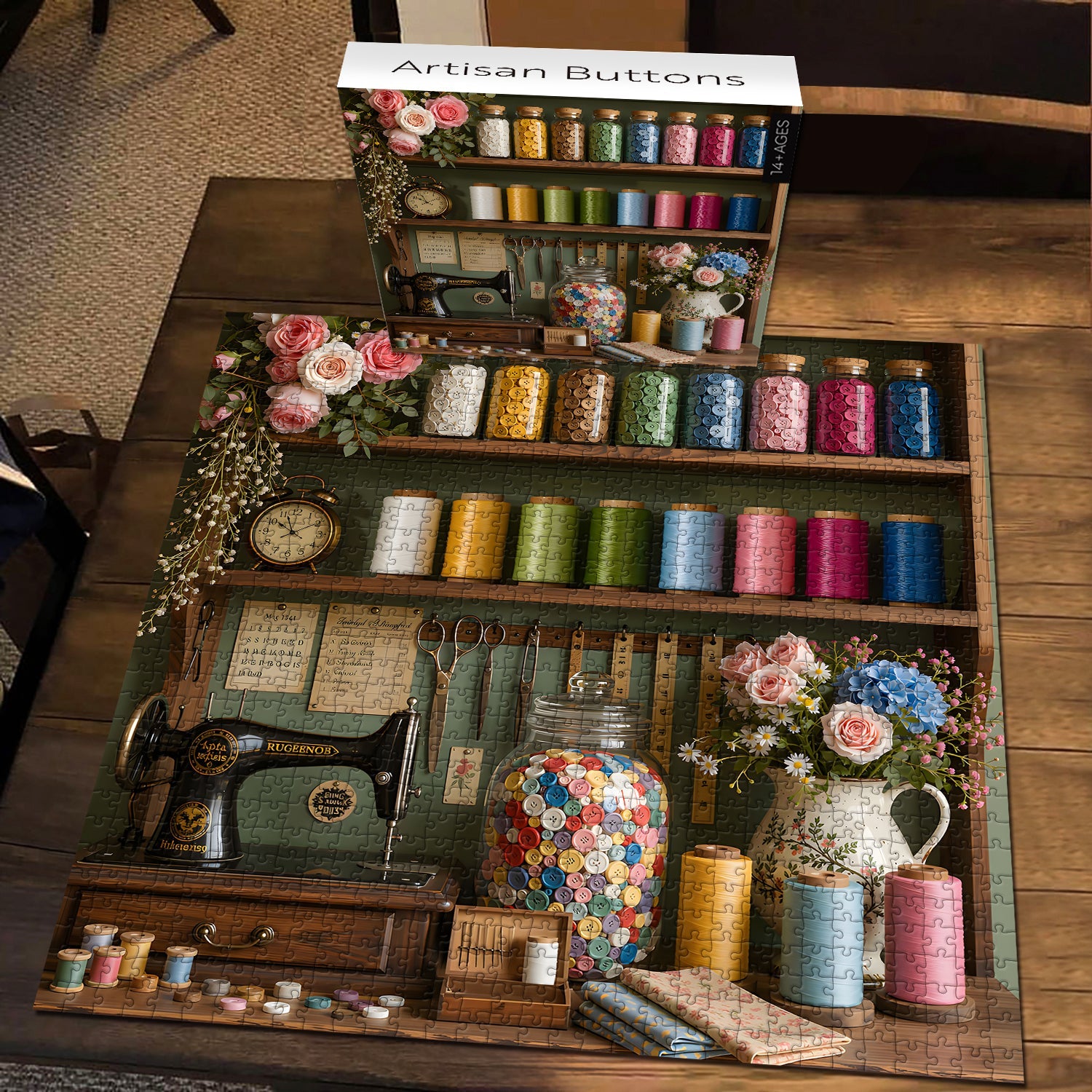Artisan Buttons Jigsaw Puzzle 1000 Piece