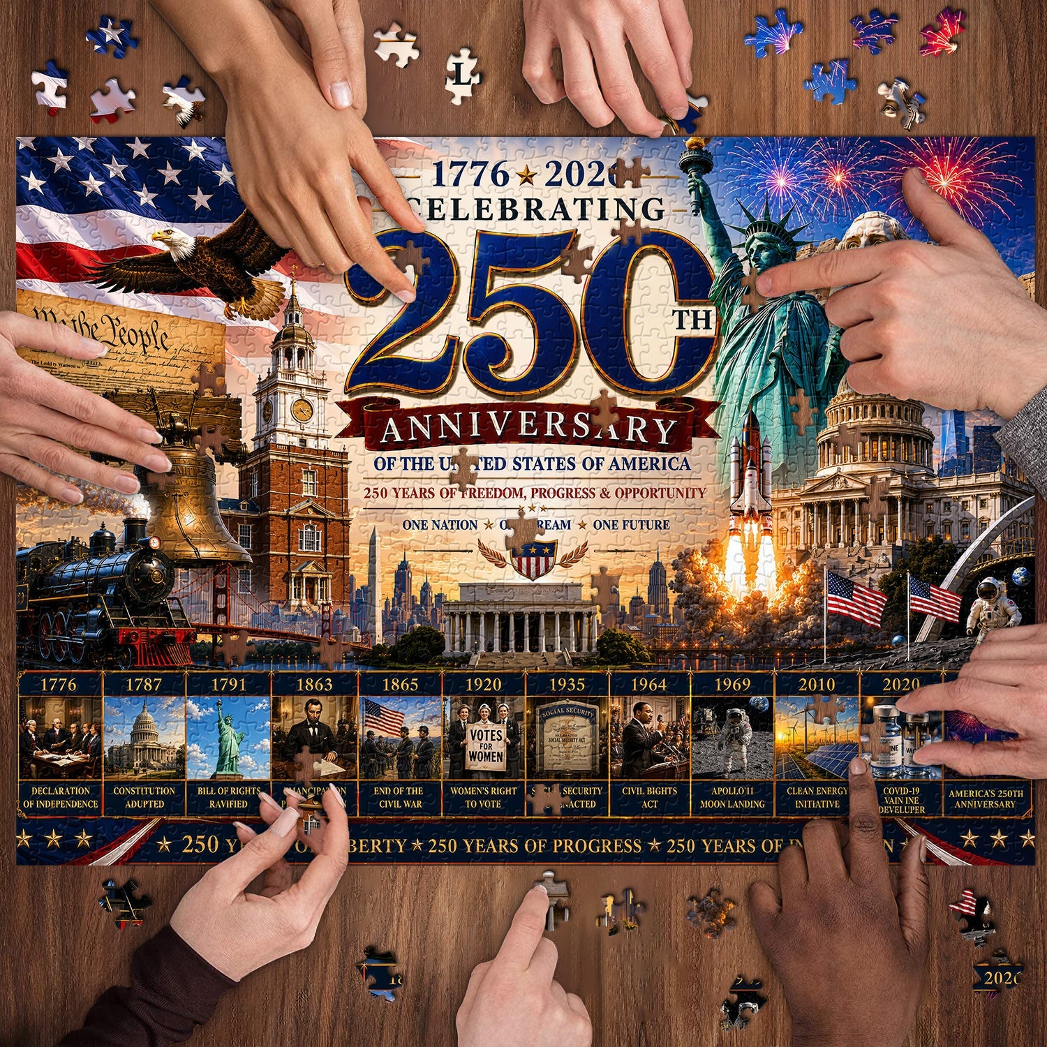 Glory And Future Jigsaw Puzzle 1000 Pieces