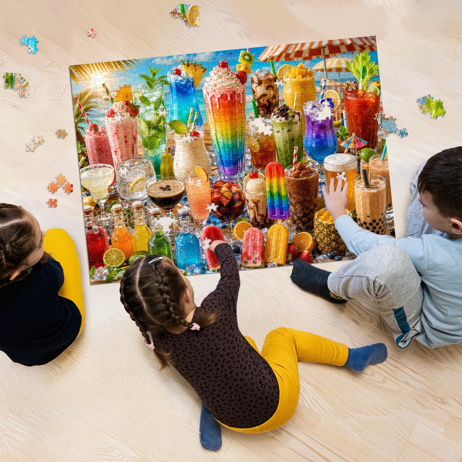 Tropical Sip Carnival Jigsaw Puzzle 1000 Pieces