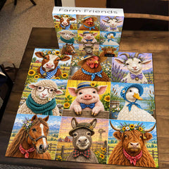 Farm Friends Jigsaw Puzzle 1000 Piece